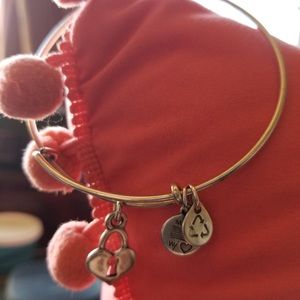alex + ani Key to my heart bangle
